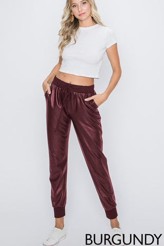 Comfy leather Joggers